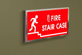 Fire Exit Signage in gurgaon