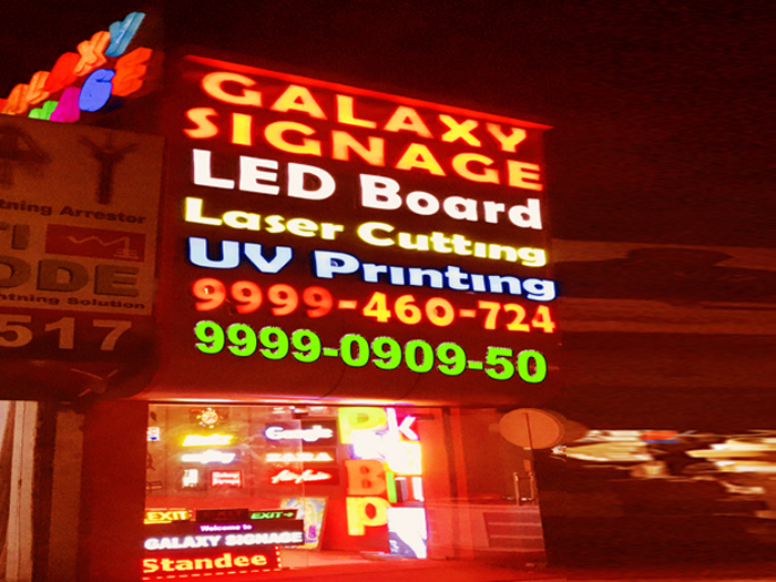 led sign board makers near me