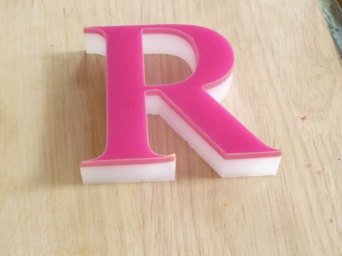 3D Acrylic Letter Sign Board