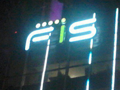 FIS COMPANY LED 3D ACRYLIC LETTERS  NEXT TO AIRTEL BUILDING N.H. 8 GGN